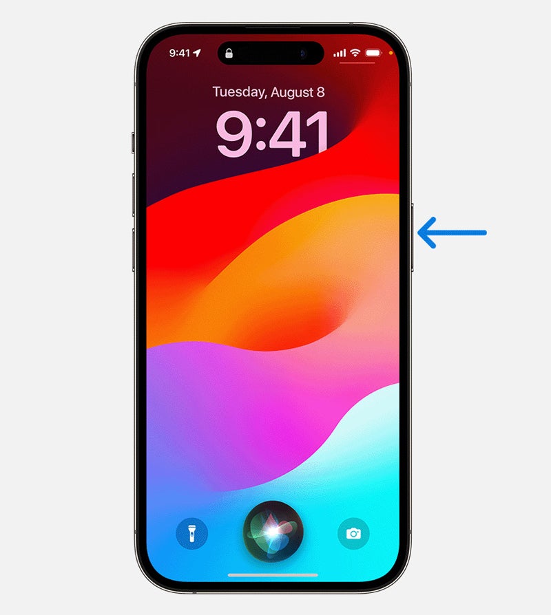 Classic Siri can be activated by pressing and releasing the side button or with the wakeup word “Siri.”